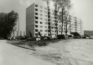 Sídliště Solinky v Žilině na Slovensku stojí od roku 1981