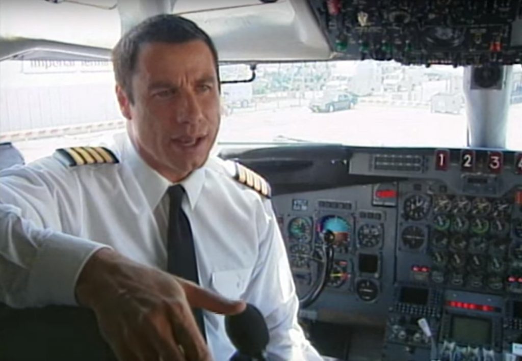 John Travolta je vášnivý pilot a milovník a majitel letadel