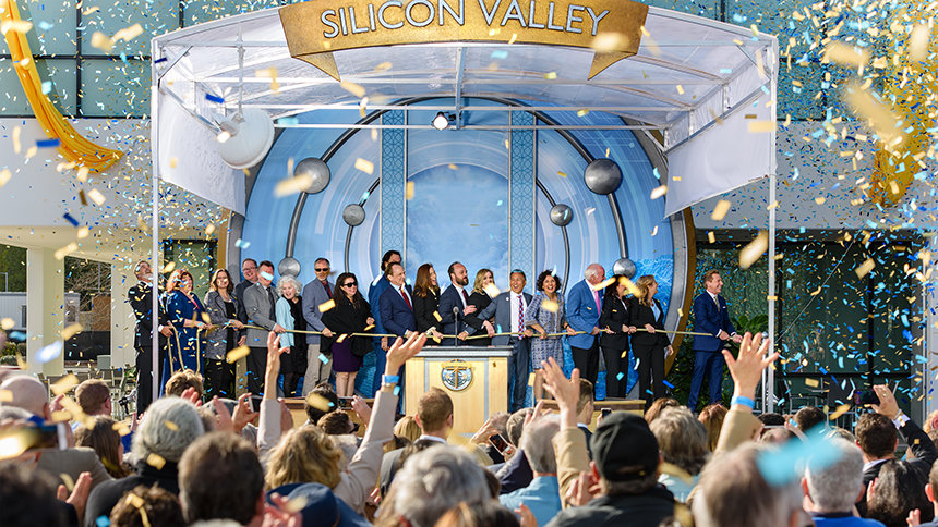 Slavnostní otevření Scientologické církve v Silicon Valley Spojené státy Americké