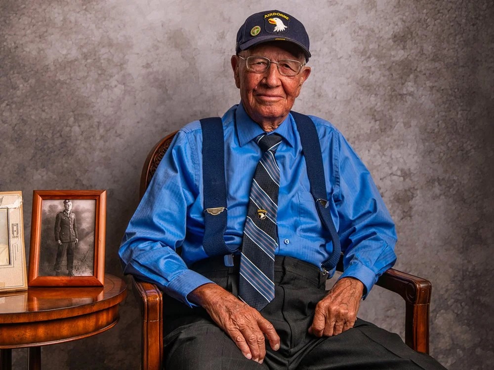 Bradford Freeman zemřel v neděli 3. července ve věku 97 let. S laskavým svolením Lowndes Funeral Home and Crematory / Portraits of Honor