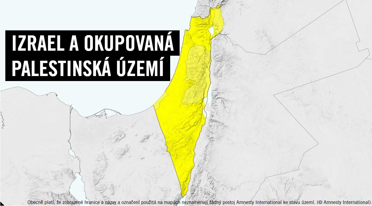 IZRAEL A Okupovaná PALESTINSKÁ ÚZEMÍ 2021