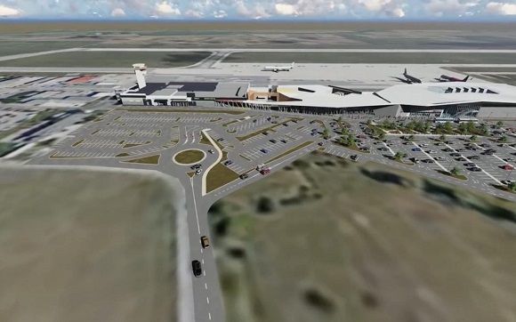 Vizuální plán znázorňující vývoj letiště v Temešváru. Zdroj: webové stránky mezinárodního letiště Traian Vuia.